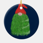Groene, grappige kerst 2022 is een leuke Classic Keramisch Ornament (Achterkant)