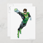 Groene Grappige Lantaarn -, Wapen uit Briefkaart (Voorkant / Achterkant)