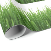 Groene gras achtergrond cadeaupapier (Rol Hoek)