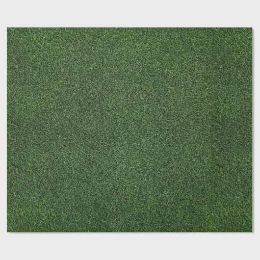 Groene gras achtergrond cadeaupapier (Vlak)