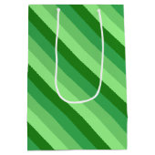 Groene gras middelgrote cadeautas (Achterkant)