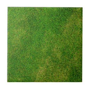 Groene Gras Textuur Tegeltje