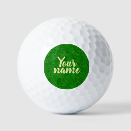 Groene gras textuur van een voetbalveld golfballen
