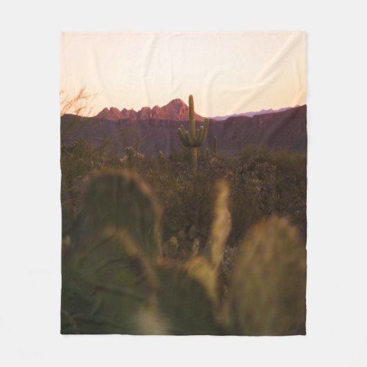GROENE GRASS FIELD FLEECE DEKEN (Voorkant)