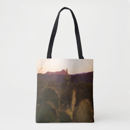 GROENE GRASS FIELD TOTE BAG (Voorkant)
