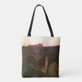 GROENE GRASS FIELD TOTE BAG (Achterkant)