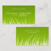 Groene Grass Organic Ecology Visitekaartje (Voorkant / Achterkant)
