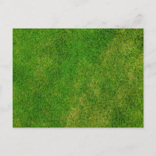Groene grastextuur briefkaart