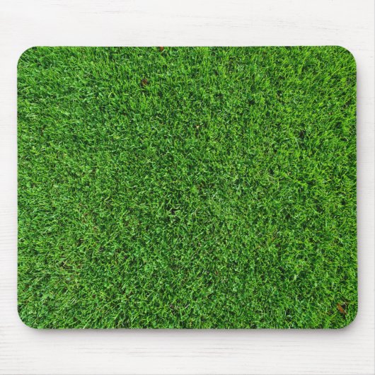 Groene grastextuur muismat (Voorkant)