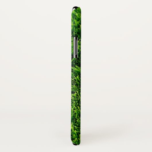 Groene grastextuur van een voetbalveld Case-Mate iPhone case (Achterkant / rechts)
