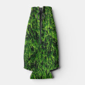 Groene grastextuur van een voetbalveld flesjeskoeler (Achterkant)