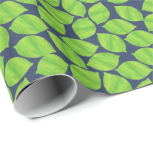 Groene grenswaarden voor robuustheid, blauwe achte cadeaupapier