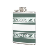 Groene Griekse sleutelfles Heupfles (Links)