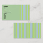 groene grijze streep visitekaartje (Voorkant / Achterkant)