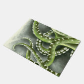 Groene grijze Tentacles Deurmat (Schuin)