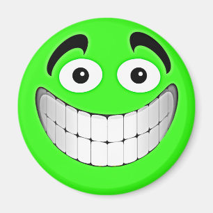 Groene Groene Face Magneet