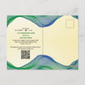 Groene Groene Grens Groene Groene Groene Groene Gr Briefkaart (Achterkant)