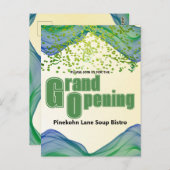 Groene Groene Groene Grensgolven Groene Groene Gro Briefkaart (Voorkant / Achterkant)