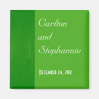 Groene/Groene Houten Magneet van het Korrelhuwelij