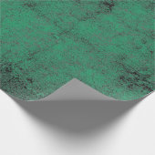 groene groene zwarte omlooppagina textuur cadeaupapier (Hoek)