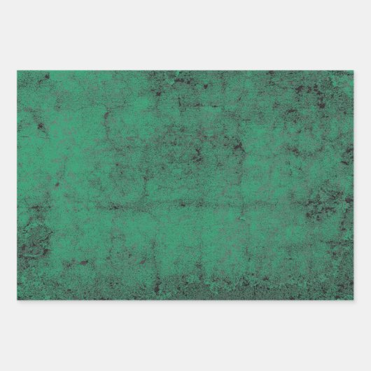groene groene zwarte omlooppagina textuur inpakpapier vel (Voorkant 2)