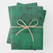 groene groene zwarte omlooppagina textuur inpakpapier vel (In situ)