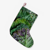Groene groente kleine kerstsok (Voorkant (Hangend))