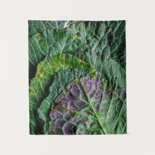 Groene groente wandkleed (Voorkant)