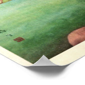 Groene groenten, komkommer, overvloedige oogst! poster (Hoek)