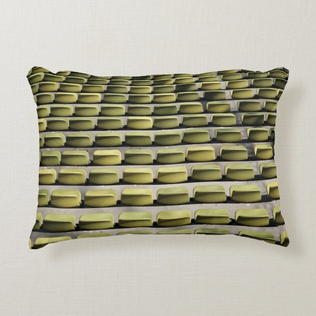 Groene groepsstoelen accent kussen (Voorkant)