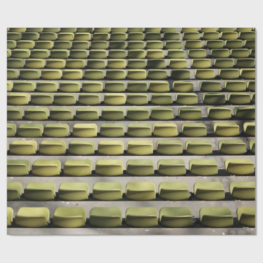 Groene groepsstoelen cadeaupapier (Vlak)