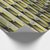 Groene groepsstoelen cadeaupapier (Hoek)