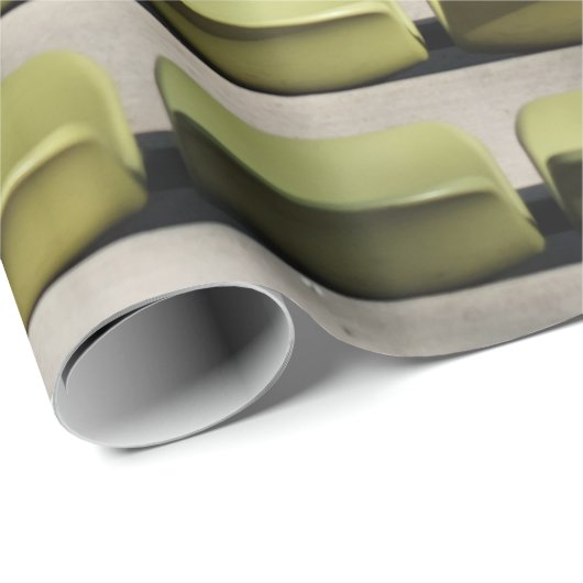 Groene groepsstoelen cadeaupapier (Rol Hoek)