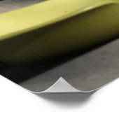 Groene groepsstoelen poster (Hoek)