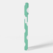 Groene Grote Polka Dots iPhone 7+ Hoesje (Achterkant / Rechts)