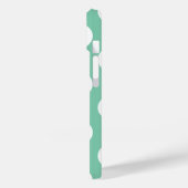 Groene Grote Polka Dots iPhone 7+ Hoesje (Achterkant / Links)