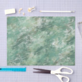 Groene Grunge Abstract Tissuepapier (Craft)