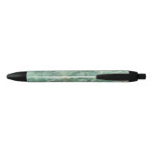 Groene Grunge Abstract Zwarte Inkt Pen (Achterkant)