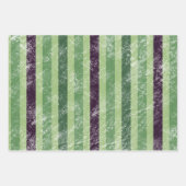 Groene Grunge St. Patrick's Day set van 3 Inpakpapier Vel (Voorkant)