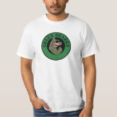 groene haaien shirt donkergroene omtrek (Voorkant)