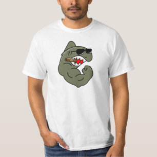 GROENE HAAIEN T-Shirt Geen naam