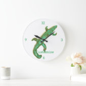 Groene hagediklok Thunder_Cove Grote Klok (Huis)