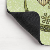 Groene Hagedis Muismat (Hoek)