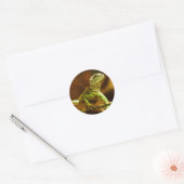 Groene Hagedis Sticker (Envelop)