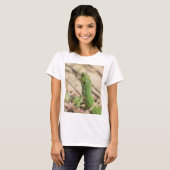 Groene hagedis t-shirt (Voorkant volledig)