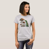 GROENE HAGEDIS T-SHIRT (Voorkant volledig)
