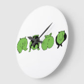 Groene hamster Butts Grote Klok (Hoek)