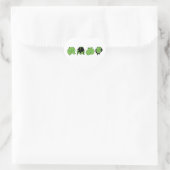 Groene hamster Butts Hart Sticker (Tas)
