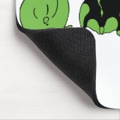 Groene hamster Butts Muismat (Hoek)