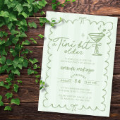 Groene hand getekend een klein beetje oudere verja kaart